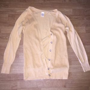 Mustard Fall Cardigan